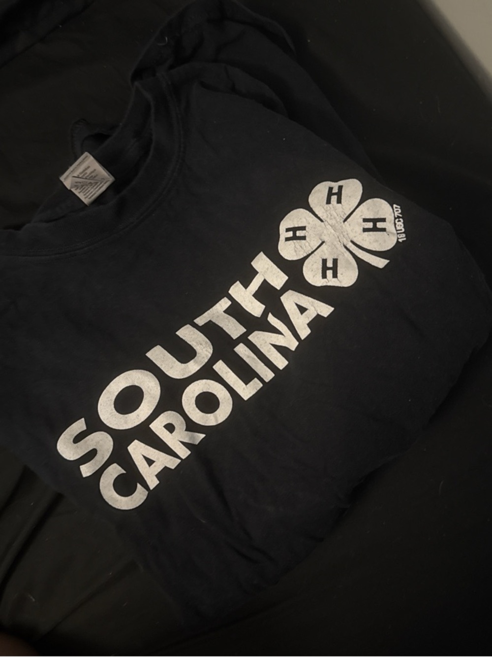 South Carolina 4-H Logo Tee in Black